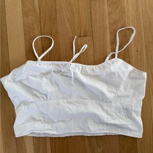 Abercrombie & Fitch White Camisole Top